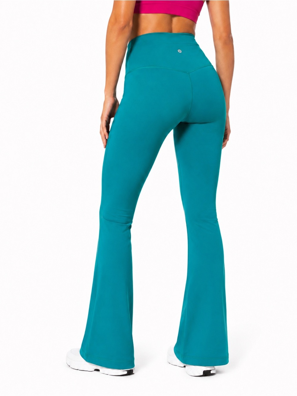 Lululemon Align High-Rise Mini-Flare Pant Green Teal Blue Nulu Size 2